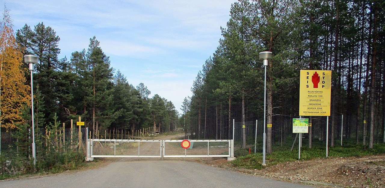 La frontière entre la Finlande et la Russie au nord-est du village de Nellim/ ©Olle Gustavsson Finlande/Russie : une frontière sous tension