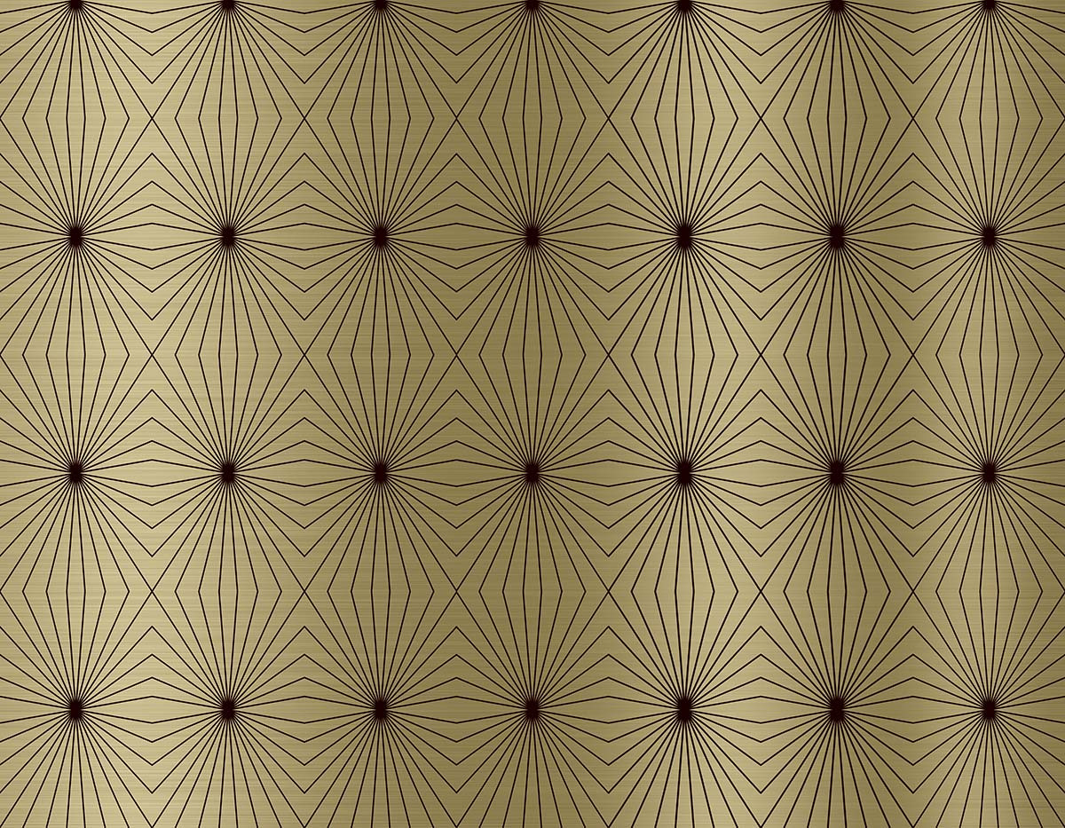 Fonds de hotte Déko Emotif or