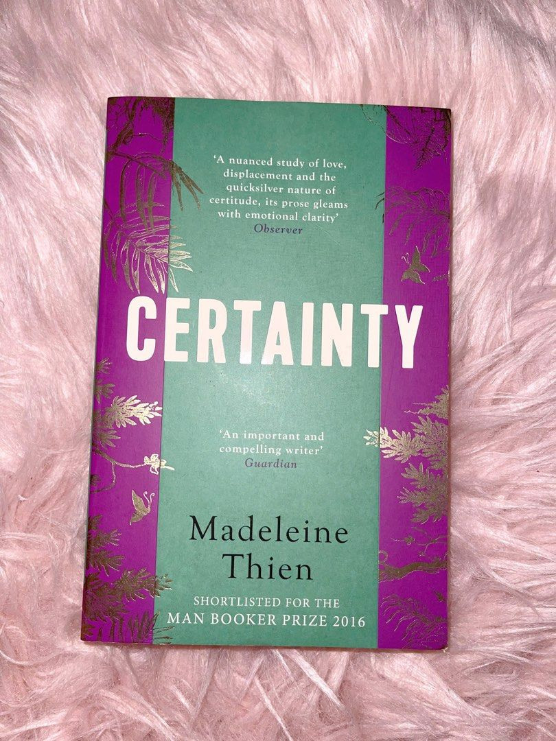 @intanlyanax / Carousell Certainty by Madeleine Thien : part 2