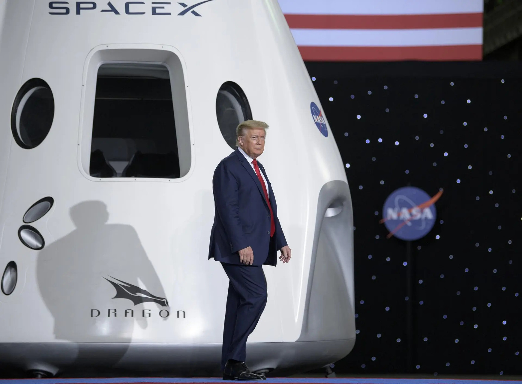 © Nasa - Bill Ingalls Le divorce Musk-Trump