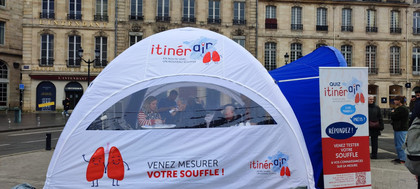 Itinér'air : un Tour de France pour dépister et sensibiliser aux maladies du souffle