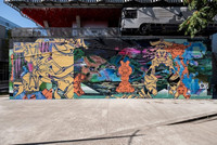 L'art urbain à Nantes : La fresque de Nomad