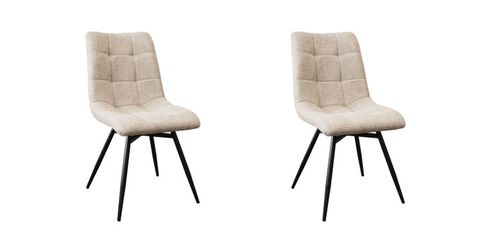 2X MAELYS HTABLE BEIGE
