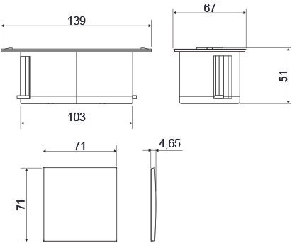 Schéma de «  Dualis Aspect inox  »
