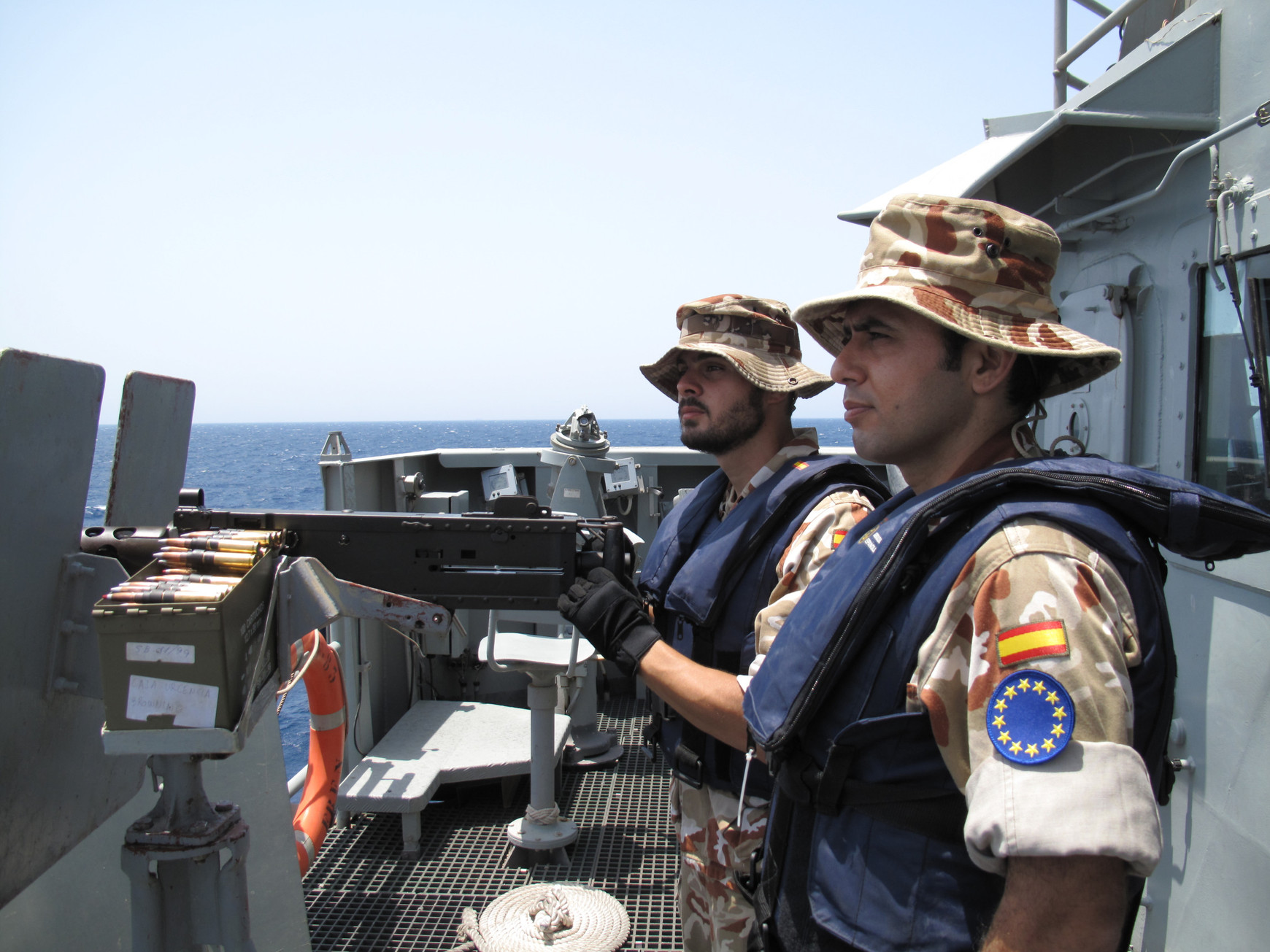 La force navale de l'UE surveille la zone d'opération : le sud de la mer Rouge, le golfe d'Aden et une grande partie de l'océan Indien. © Force navale de l'Union européenne Aspides : l'opération militaire de l'UE en Mer rouge