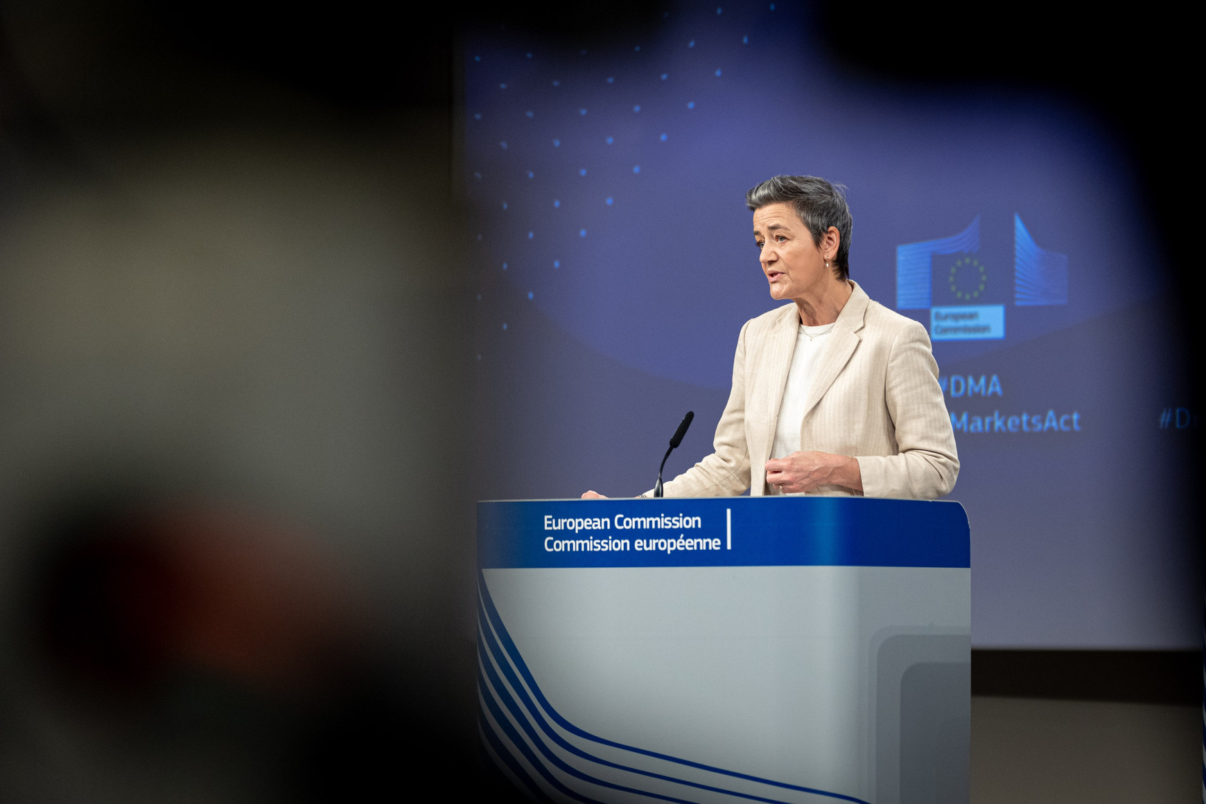 Margrethe VESTAGER Une semaine fertile en annonces et en rebondissements - Quentin Dickinson