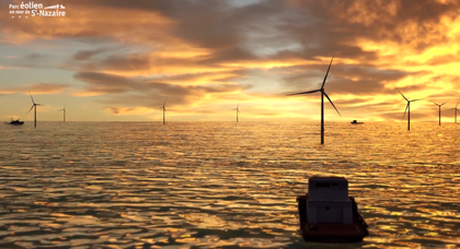 Éolien: à la découverte du premier parc en mer de France