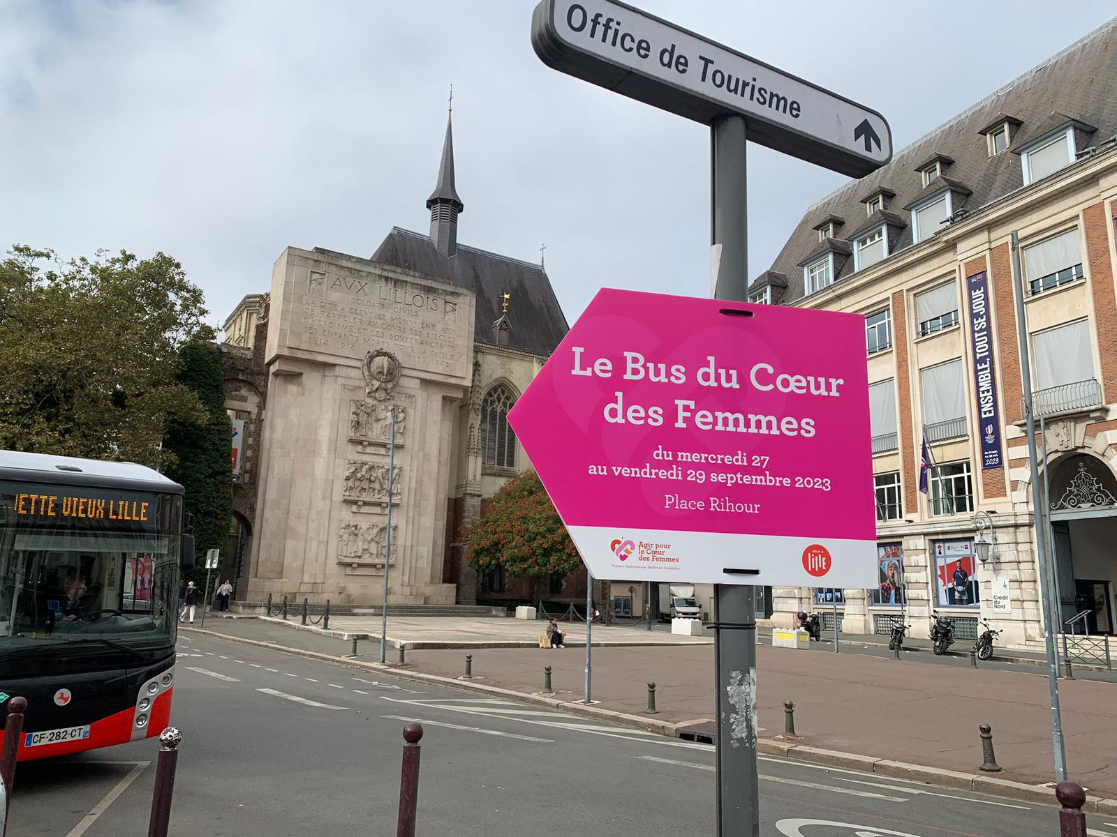 Lolla Sauty--Hoyer "Le Bus du cœur des femmes" pour prévenir les maladies cardiovasculaires