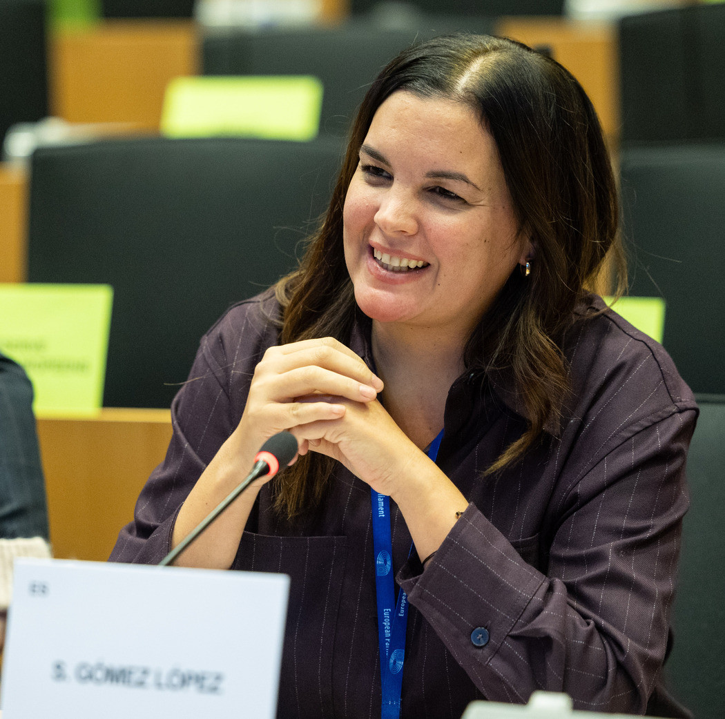 Sandra Gomez Lopez durantes las audiciones de candidatos para el Ombudsman ; Alexis HAULOT© European Union 2024 - Source : EP Defensora del pueblo, la nueva "Ombudsman" de la UE - Sandra Gomez Lopez