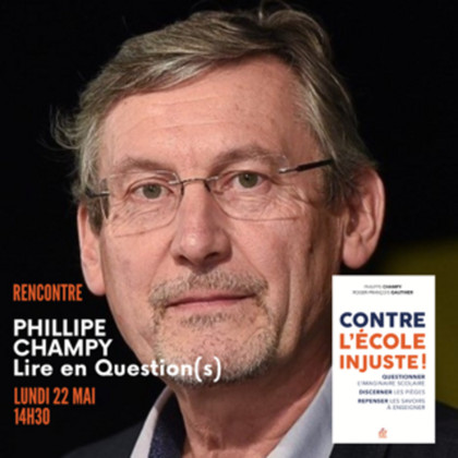 "lire en question(s)" : rencontre littéraire organisée par l'INSPE au sein de la librairie Kleber de Strasbourg