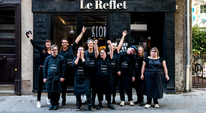 Le Reflet, ce restaurant qui inscrit au menu du jour l'insertion des personnes en situation de handicap