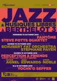 Jazz et musiques libres à Berthelot : saison 3!