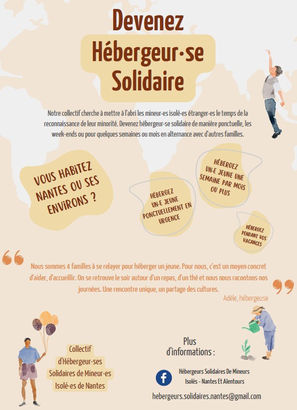 © Hébergeurs solidaires de Nantes Les mineurs non accompagnés : cadre européen et spécificités françaises