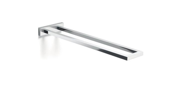 PORTE SERVIETTE FIXE 2 BRAS CHROME ELBA
