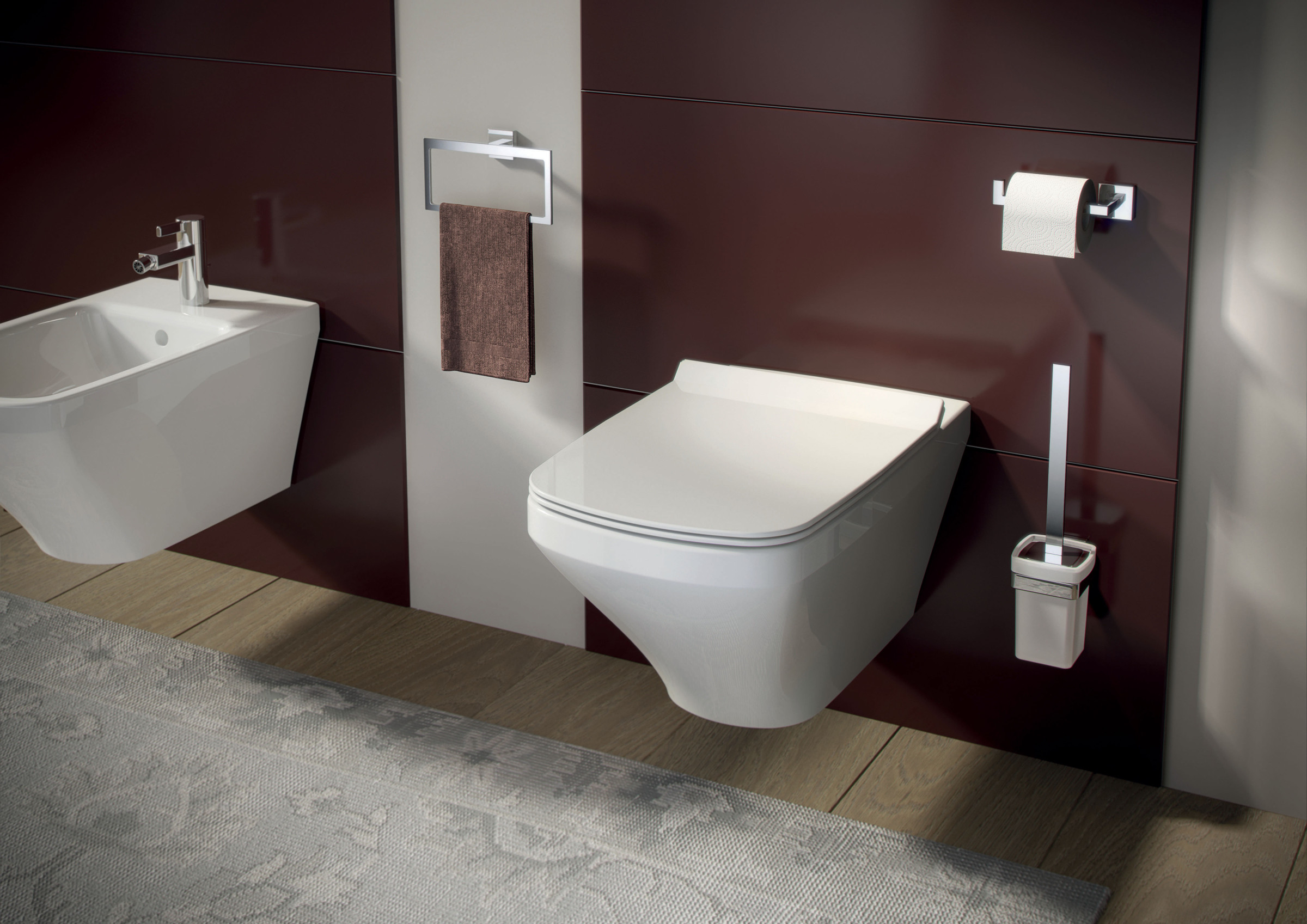 Porte-brosse WC Elba