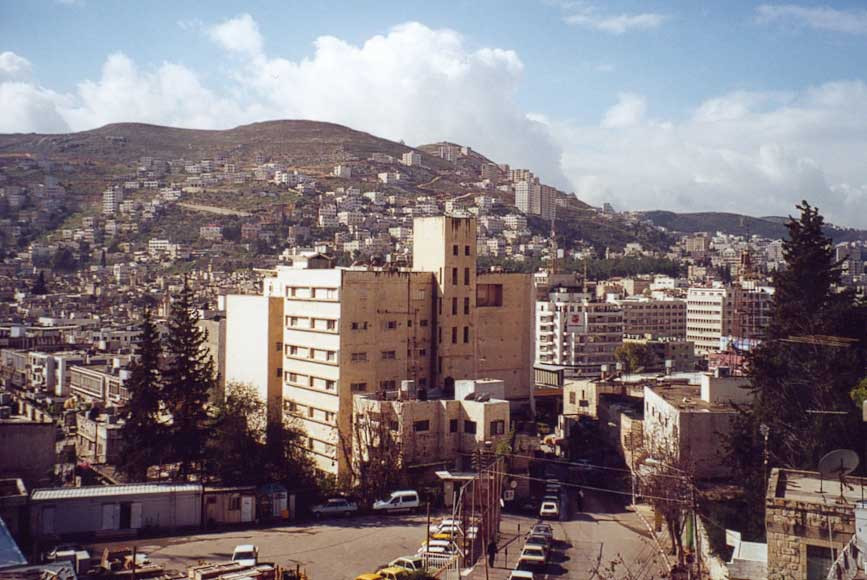 Vue de Naplouse. Source : Markov La Cisjordanie sous le regard du reporter Wilson Fache