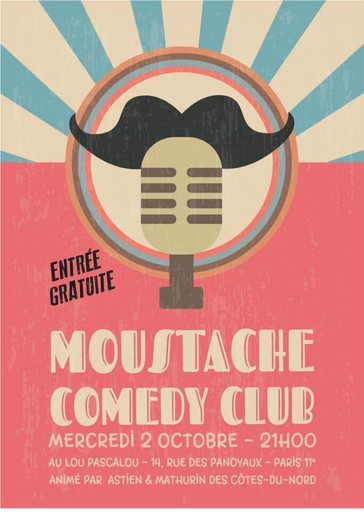 L'apéro // Moustache Comedy Club