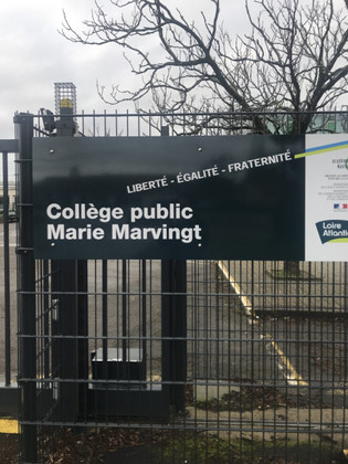 Le collège Marie Marvingt, de Bouguenais, met à l'honneur une femme méconnue du siècle dernier