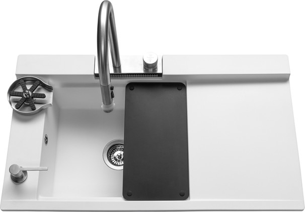 EV SHIVA 1BAC AV EGOUT BLC ACCESS INOX