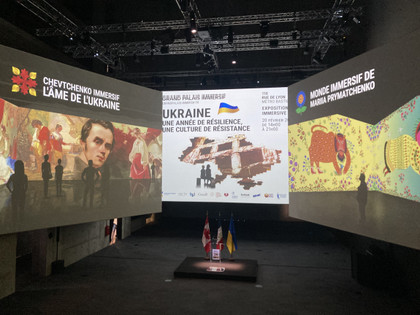 L'exposition "Ukraine : une année de résilience, une culture de résistance" de passage à Paris