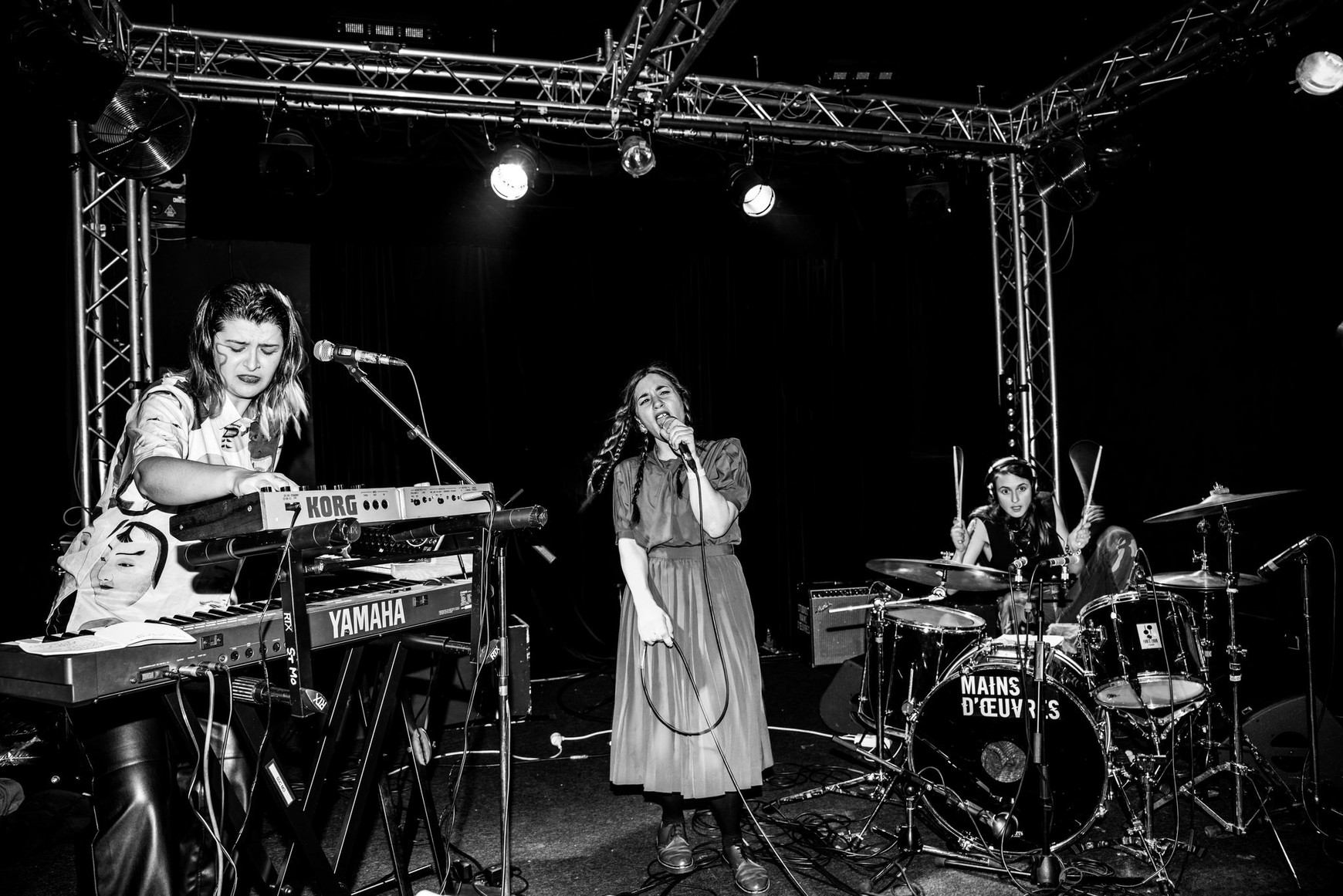 © Titouan Massé Île de Garde : un trio féminin où la musique se mêle à l'amitié