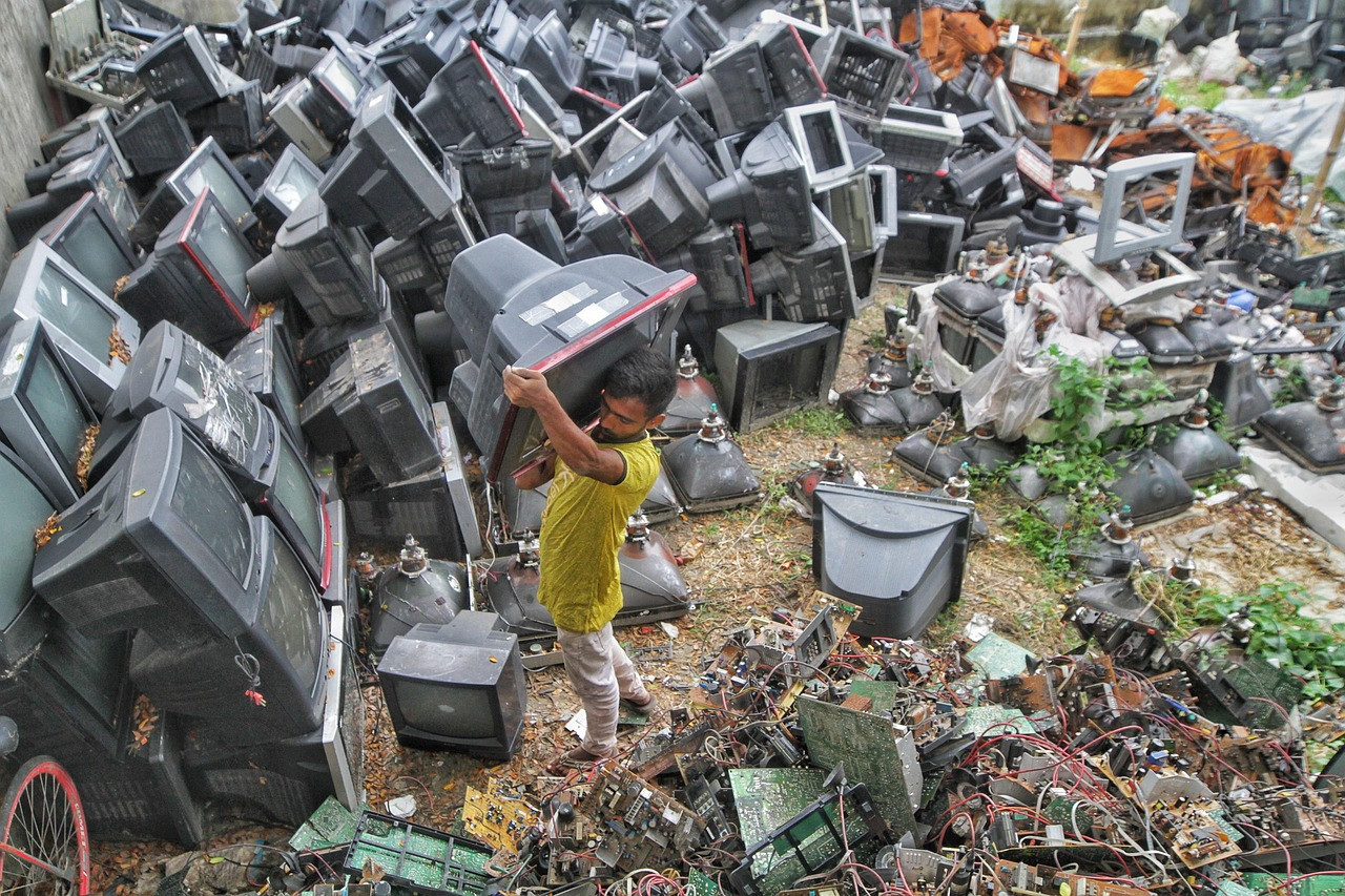 Le fléau des déchets électroniques