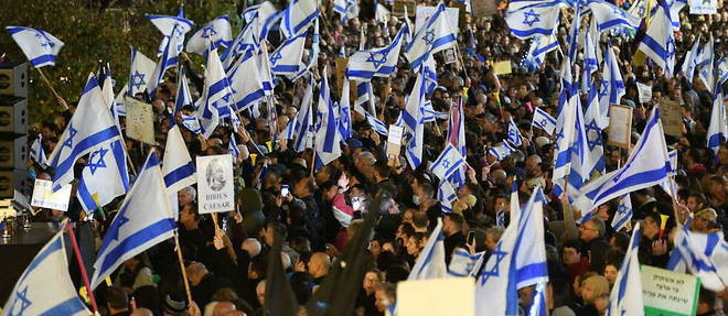 Gili Yaari - AFP Israël contre Israël