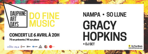 DO FINE MUSIC 2018 : Gracy Hopkins / So Lune / Nam...