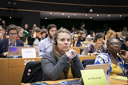 Plénière au Parlemennt : Anne-Sophie Pelletier - La Médiatrice au plus près de la démocratie européenne