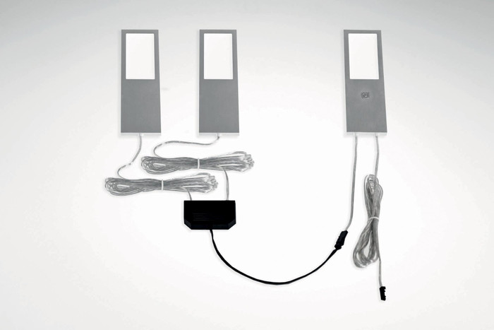 Kit 3 Surface Inox brossé