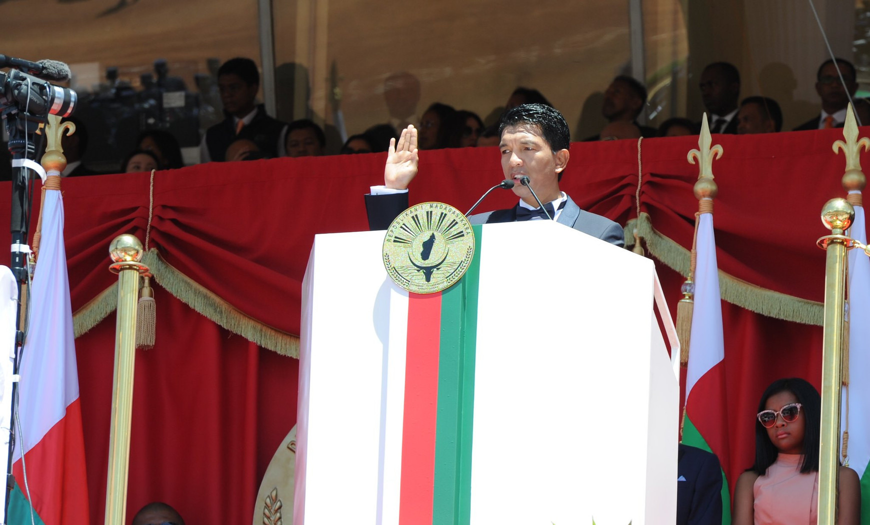 Deputy Minister Luwellyn Landers attends inauguration of Madagascar President Andry Rajoelina, 19 January 2019 À Madagascar, rien ne va plus