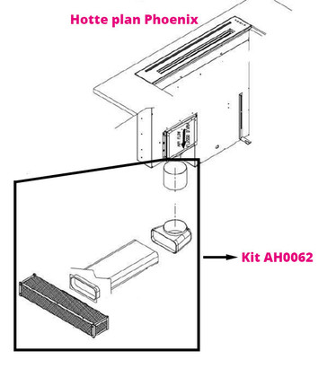 Filtre à charbon (2pcs) d'origine Valberg 74X5766 / AK505AE1