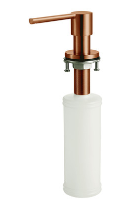 DISTRIBUTEUR SAVON ROND PVD CUIVRE