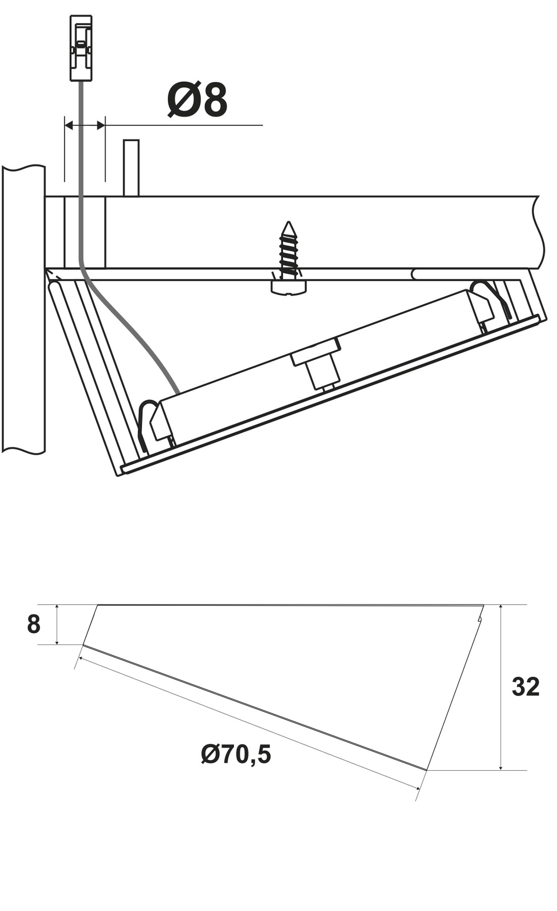 Schéma de «  Kit 3 Smooth Blanc mat  »