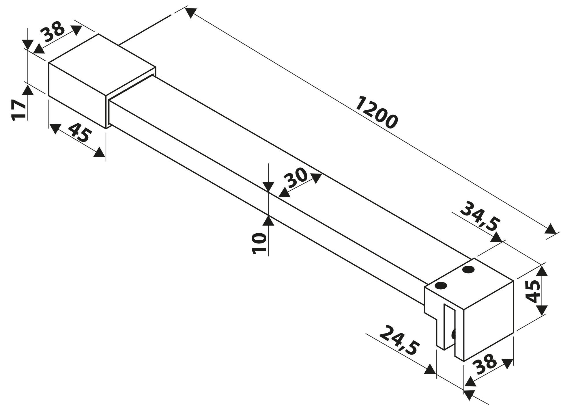 Barre support ASSUP02