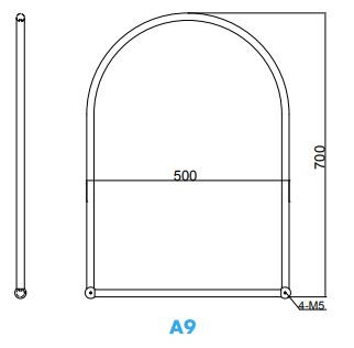 Schéma de «  Miroir arqué  »