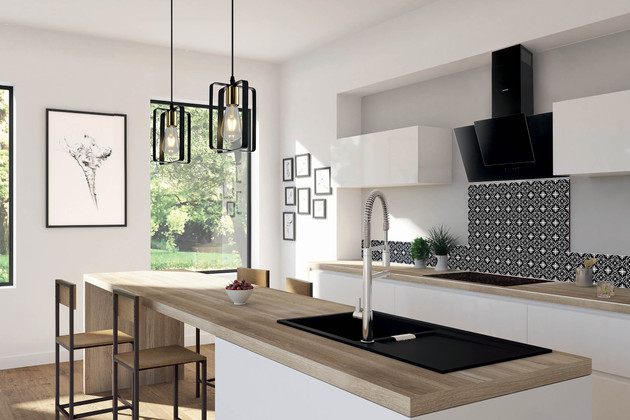 CREDENCE DEKO 900*700 CAROCIM NOIR