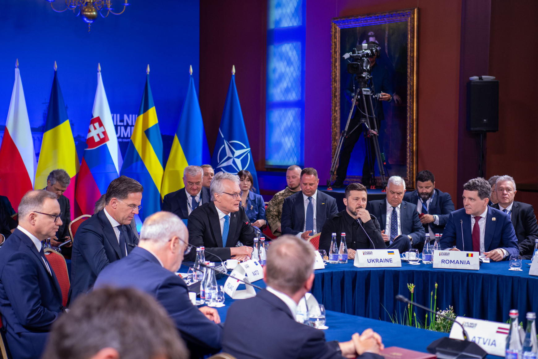 Sommet des Neuf de Bucarest (B9) lundi 2 juin 2025 à Vilnius. © Site de la présidence ukrainienne Philippe Perchoc - OTAN : l’Europe face à l’incertitude américaine