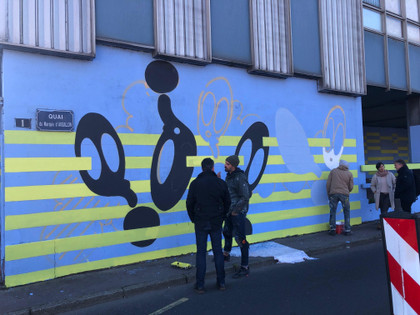 Le quartier Bas-Chantenay reprend des couleurs aux mains de LEK et RCF1