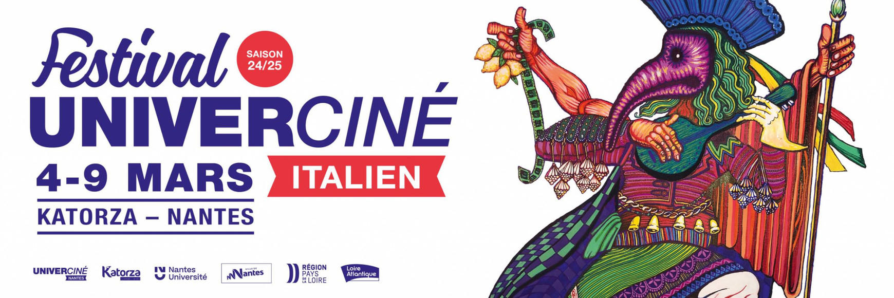 © Affiche du Festival Festival Univerciné Italien 2025