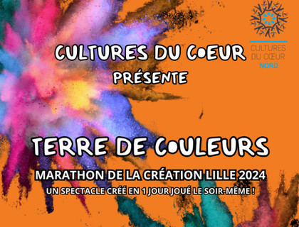 Le Marathon de la création revient avec l'association Cultures du coeur du Nord