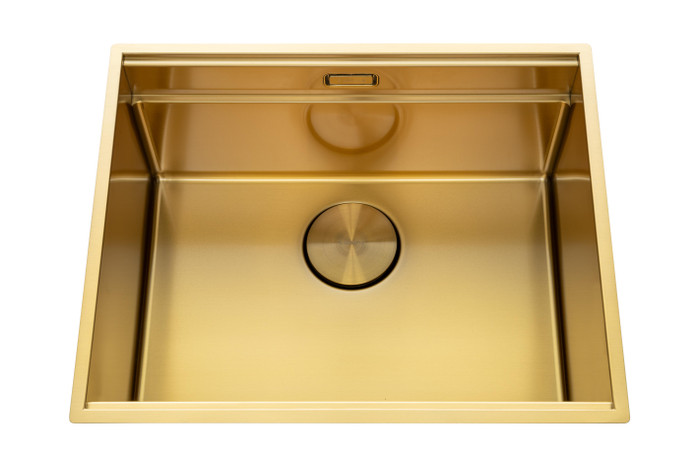 Legato + Inox avec traitement PVD Or mat
