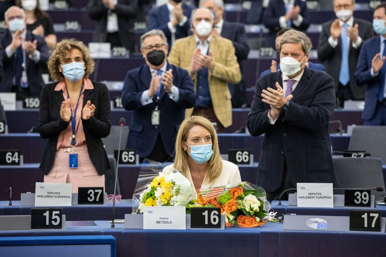 What's New(s) - A new elected European Parliament president - 21/01/2022