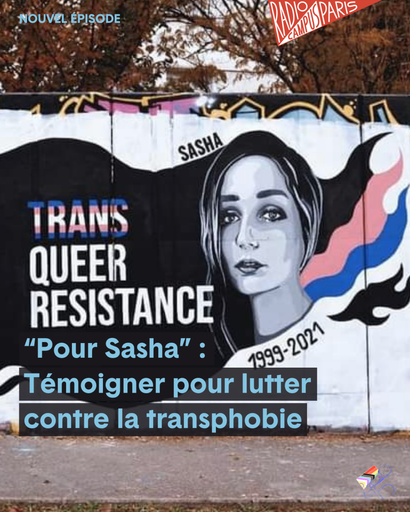 L'HEBDO — « Pour Sasha » : Témoigner pour lutter c...