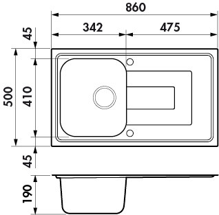 Schéma de «  Debussy Inox mini-structure  »