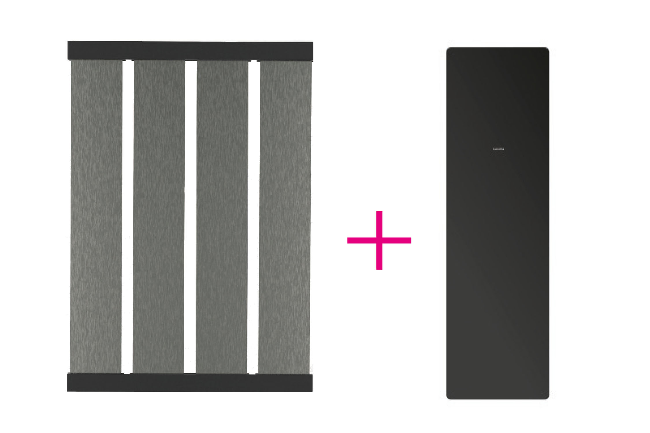 Planche Duoline inox brossé