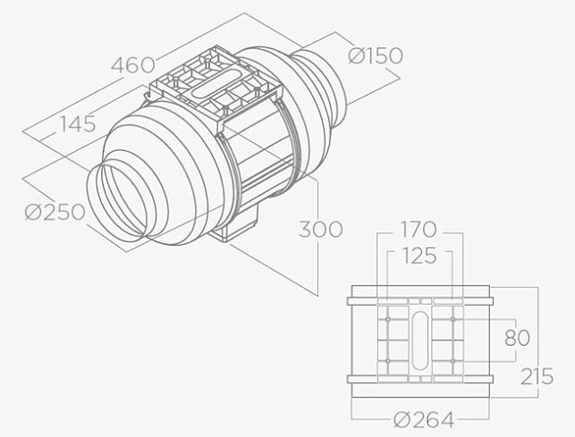 Schéma de «  Moteur Elica KIT0147879  »