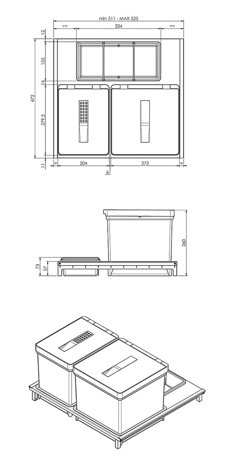 Schéma de «  Genus 25L  »