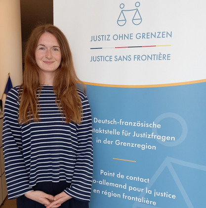 Le projet "Justice sans frontière" et le point de contact franco-allemand : Désirée Gagsteiger
