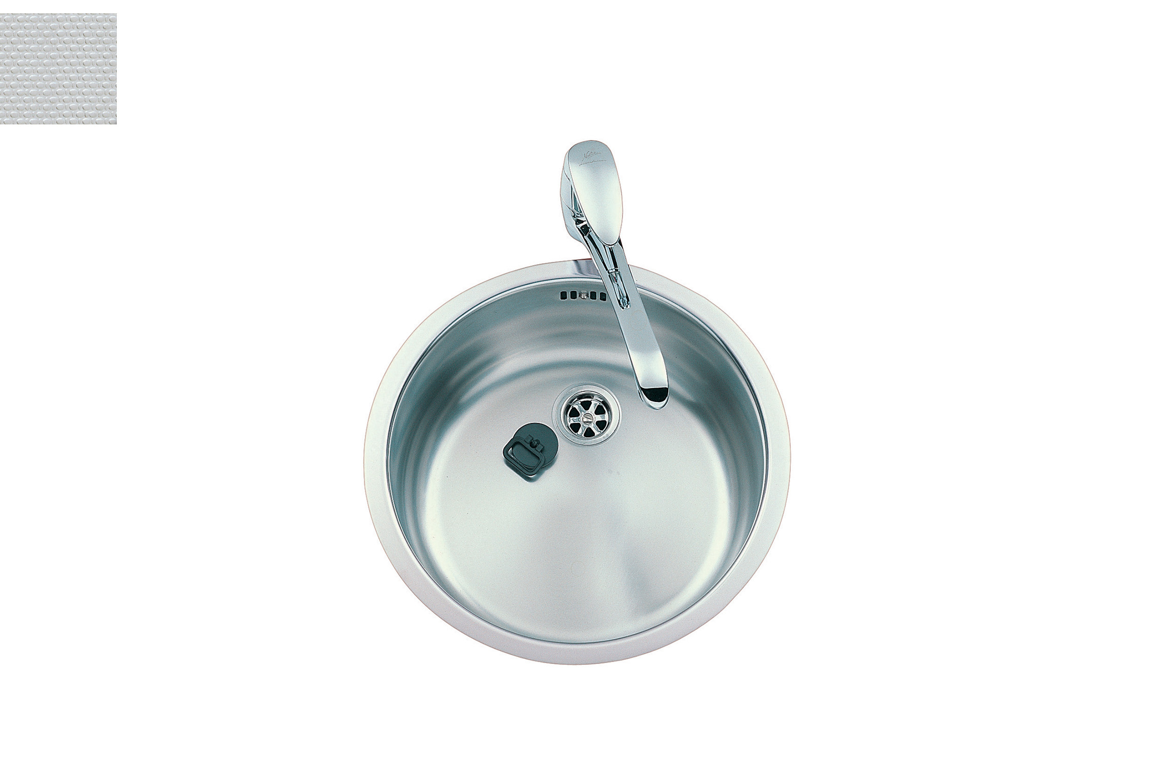 Cuve ronde Inox nid d'abeille